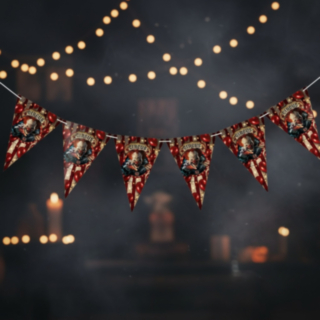 Halloween Circus Lippuviirinauha