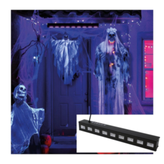 UV Mustavalo Valopalkki 9 LED