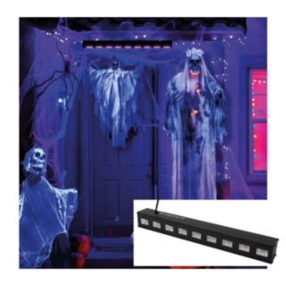 UV Mustavalo Valopalkki 9 LED