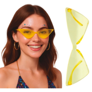 Retro Cat Eye Keltainen