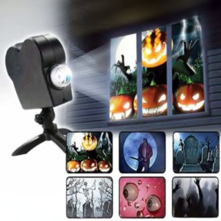 Ikkunaprojektori Halloween & Joulu