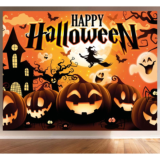 Happy Halloween Taustakangas