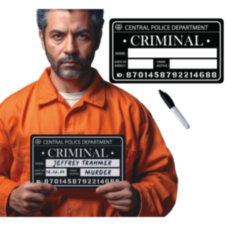 Mugshot Taulu Musta
