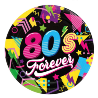 80-luvun Forever Kartonkilautaset