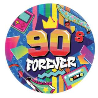 90-luvun Forever Kartonkilautaset