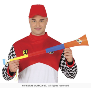 Värikäs kokoontaitettava vuvuzela