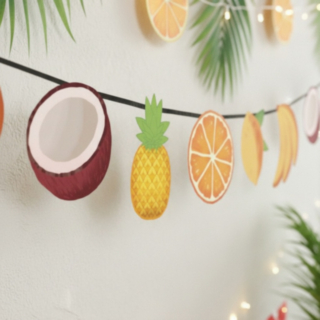 Havaiji Hedelmäketju Koristenauha