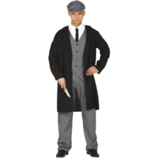 Englantilainen 1920-luvun Gangsteriasu Harmaa