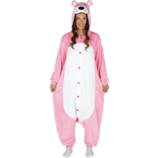 Kissa Onesie Asu Vaaleanpunainen
