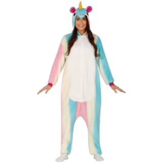 Yksisarvinen Onesie Asu Pastelli