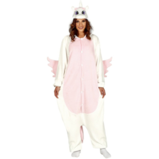 Yksisarvinen Onesie Asu Vaaleanpunainen