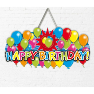Happy Birthday Kyltti Ilmapallot