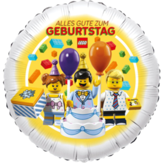 LEGO® syntymäpäiväkakku foliopallo