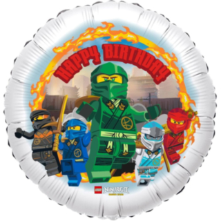 Ninjago® Happy Birthday -foliopallo