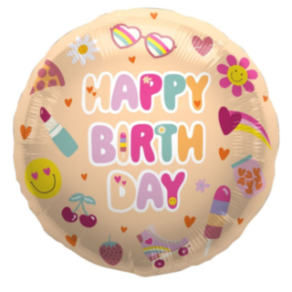 Kawaii Happy Birthday Folioilmapallo