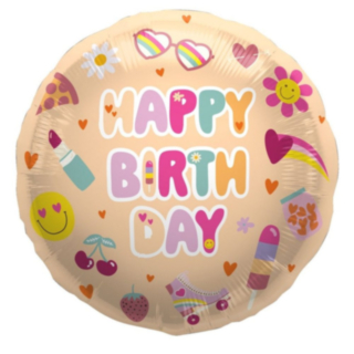 Kawaii Happy Birthday Folioilmapallo