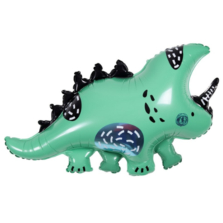 Triceratops Dinosaurus Folioilmapallo Vihreä