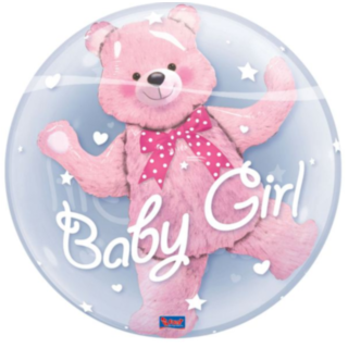Tuplailmapallo Baby Girl Nalle