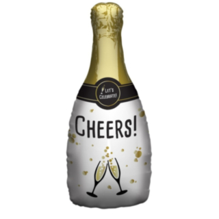 Cheers Samppanjapullo Foliopallo
