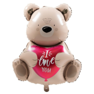 I Love You Nalle Folioilmapallo