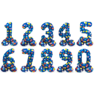 Pilkullinen Numeropallo Metallinen