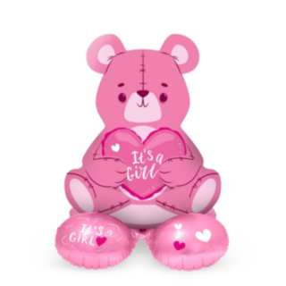 It's A Girl Nalle Foliopallo