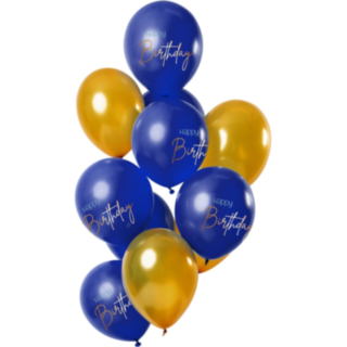 True Blue Happy Birthday -ilmapallokimppu