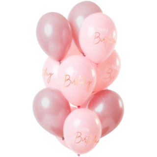 Lush Blush Happy Birthday -ilmapallokimppu