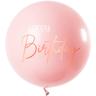 Lush Blush Happy Birthday jätti-ilmapallo