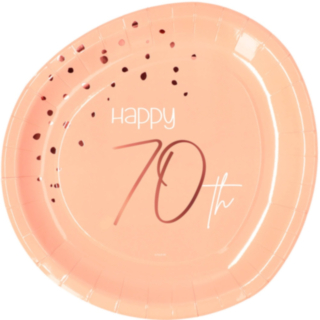 Lush Blush Happy 70th -pahvilautaset