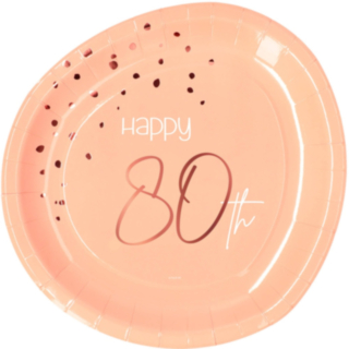 Lush Blush Happy 80th -pahvilautaset