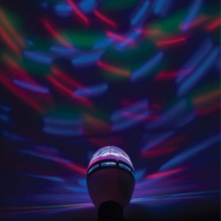 Pyörivä LED Disko E27 Valo