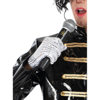 Michael Jackson® Mikrofoni & Hanska
