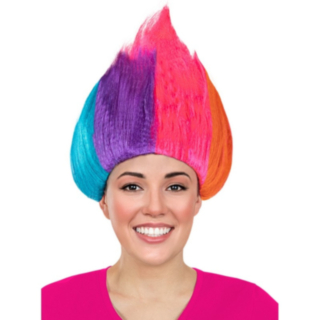 Trolls® Peruukki Sateenkaari