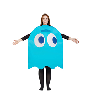 Pac-Man® Inky Kummitusasu Sininen