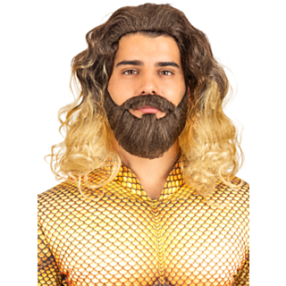 Aquaman® Peruukki & Parta