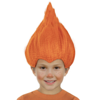 Trolls® Lasten Peruukki Oranssi