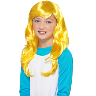 Smurffit Smurfiina Lasten Peruukki