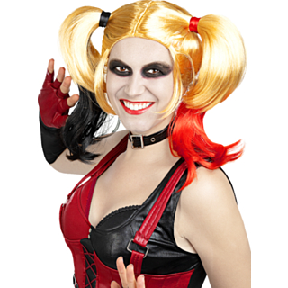 Harley Quinn® Arkham City Peruukki