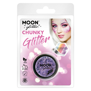 Holografinen Chunky Glitter Liila