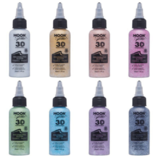 Holografinen 3D Tekstiili Glitter