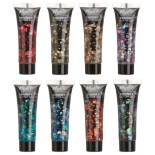 Isokimalteinen Glittergeeli
