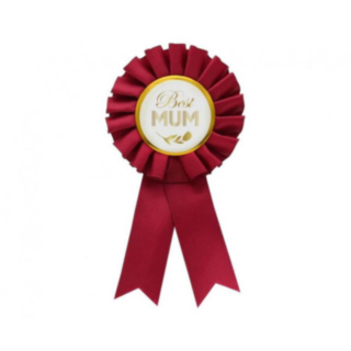 Best Mum Palkintoruusuke Punainen