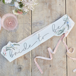 Bride To Be Boho Olkanauha