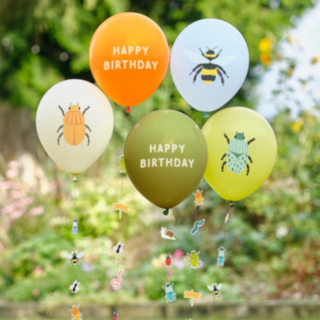 Ötökät Happy Birthday Ilmapallokimppu