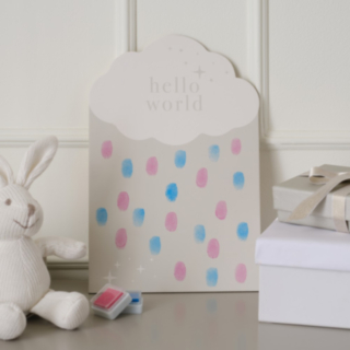 Dream Baby Babyshower Sormenjälki Vieraskirja