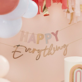 Happy Everything Kirjainnauha