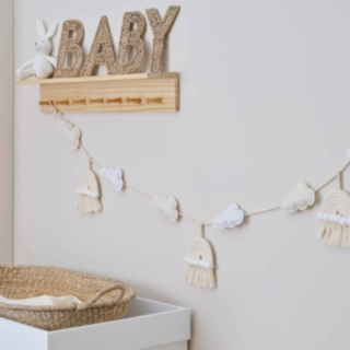 Baby Pilvet & Sateenkaaret Koristenauha
