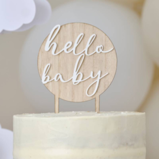 Hello Baby Puinen Kakkukoriste