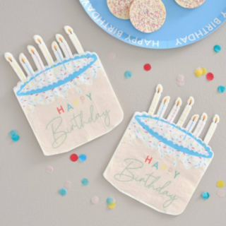 Happy Birthday Kakku Servetit
